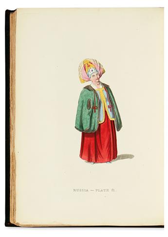 (COSTUME.) Alexander, William. Picturesque Representations of the Dress and Manners of the Russians.